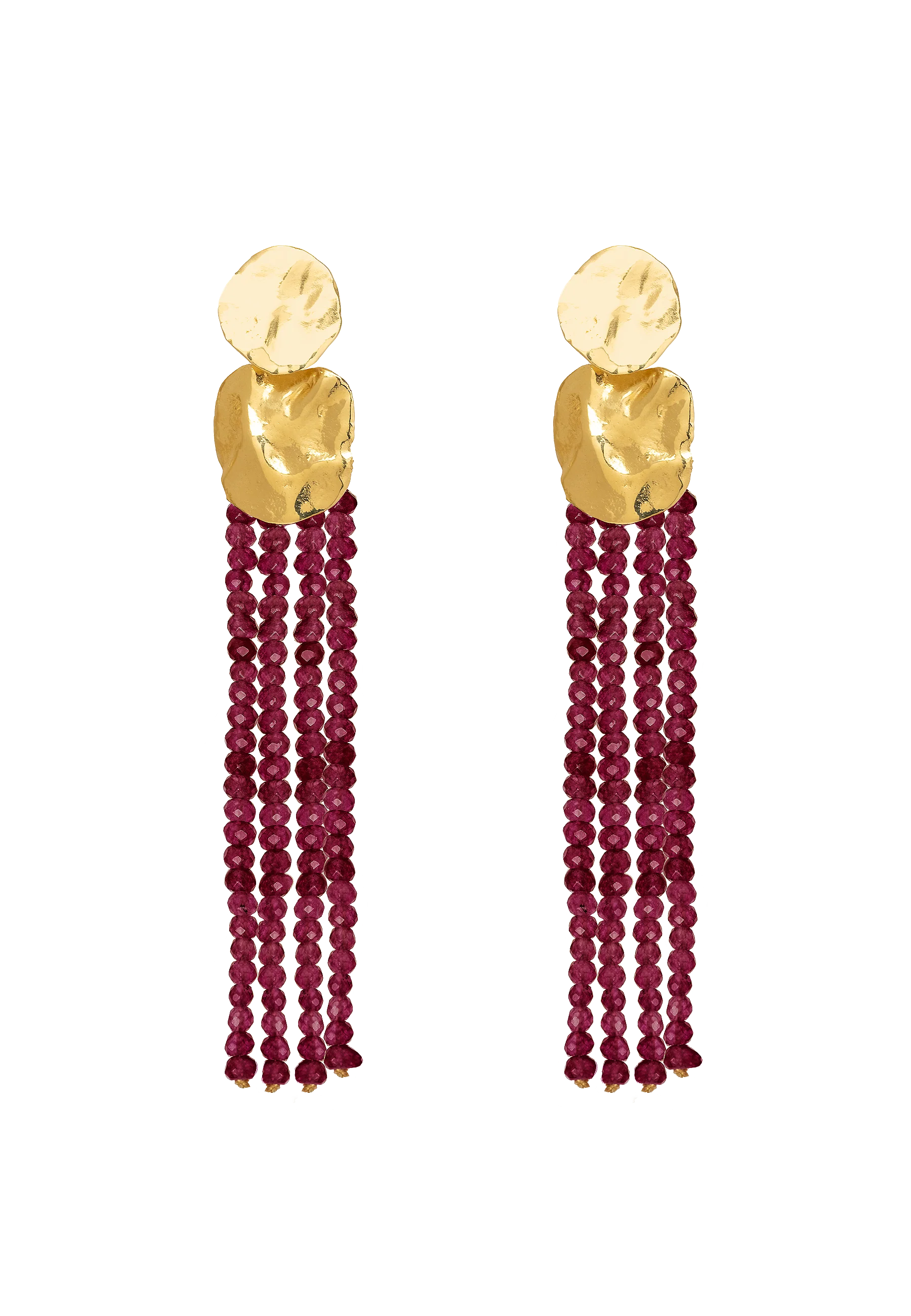 Pendientes Liliana Granate
