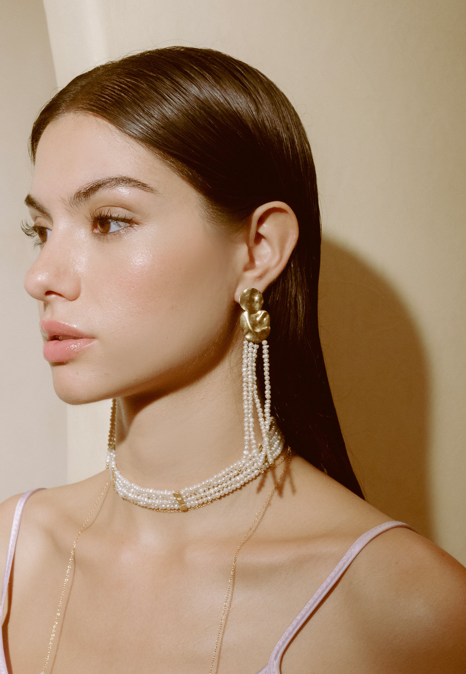 Pendientes Liliana Perlas - Image 4