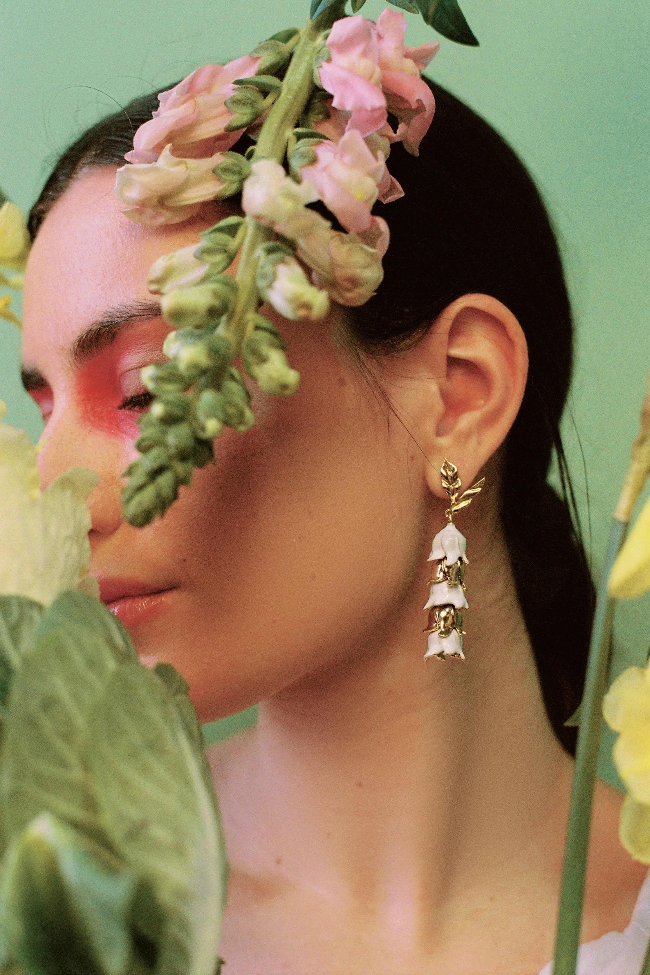 Pendientes Lirium Blancos - Image 3
