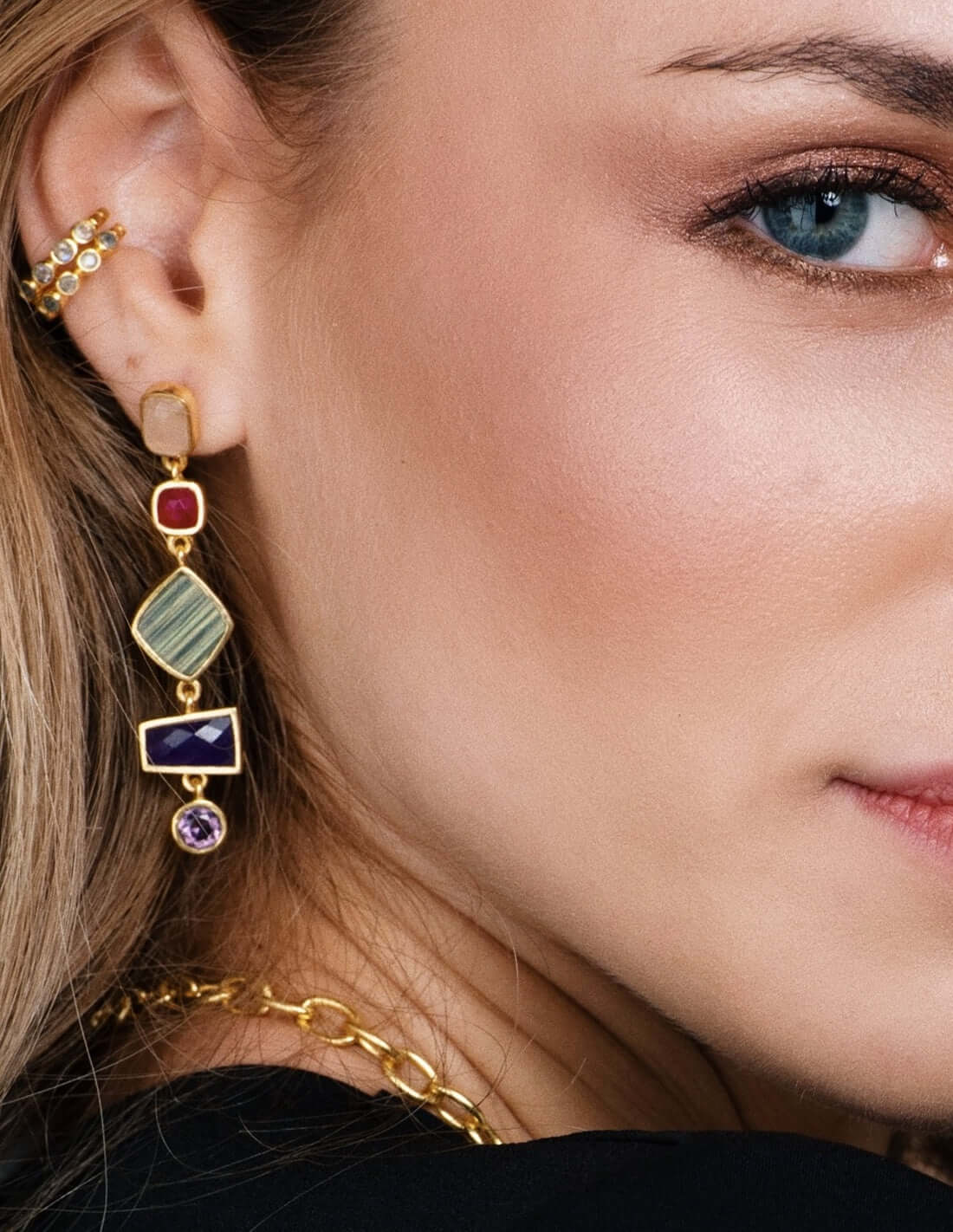 Pendientes Thelma Malva - Image 3
