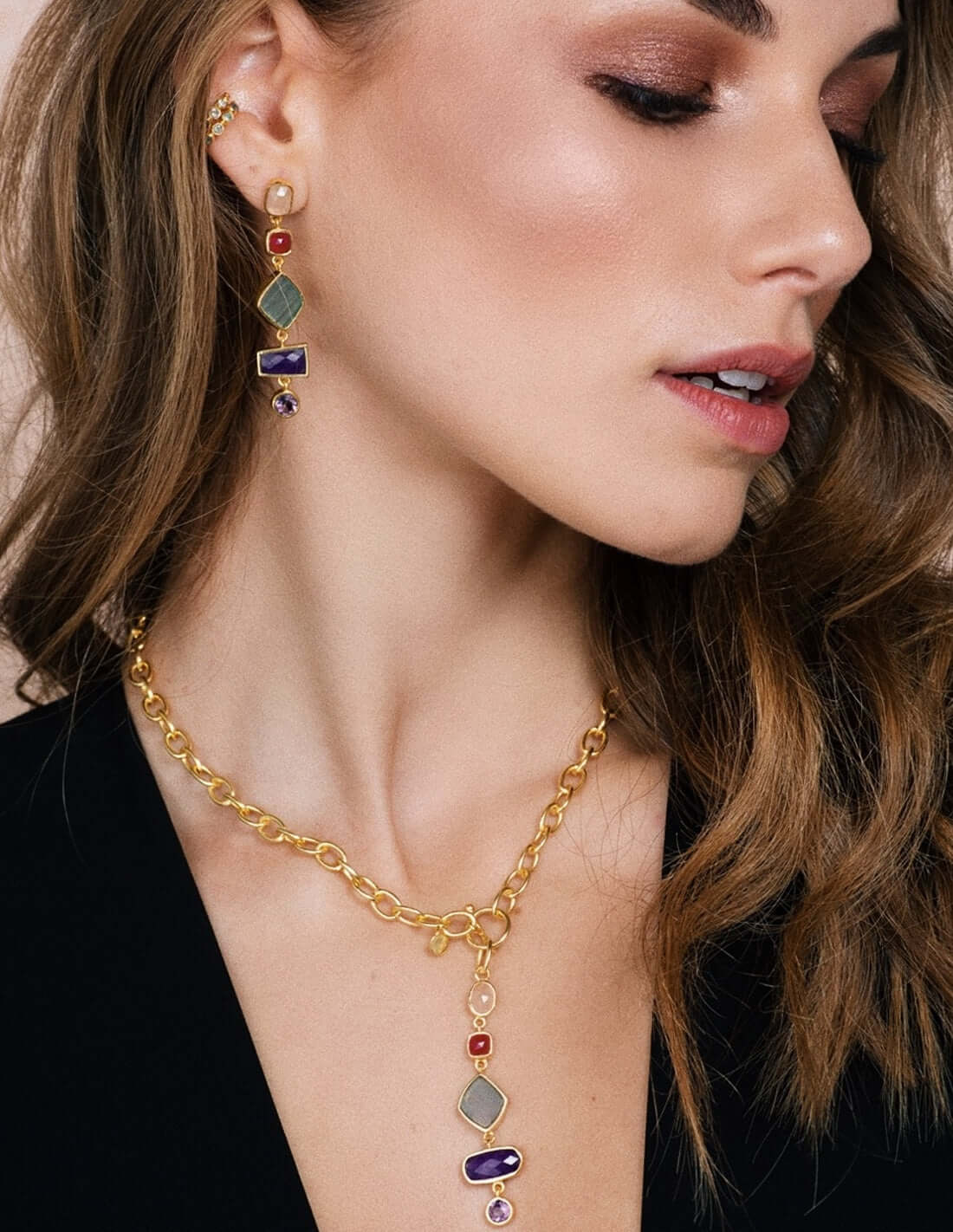 Pendientes Thelma Malva - Image 5