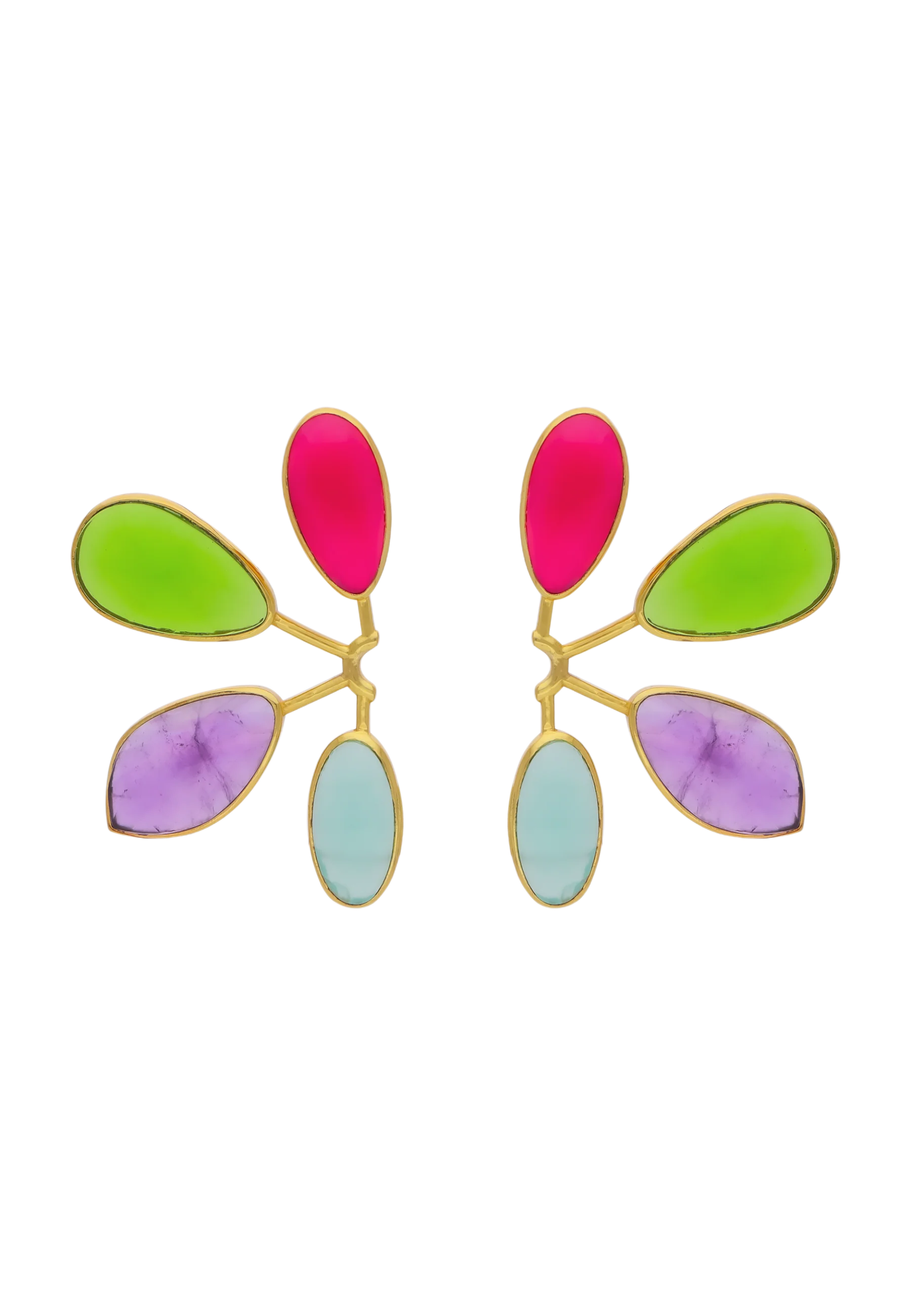 Pendientes Manifestation Multicolor