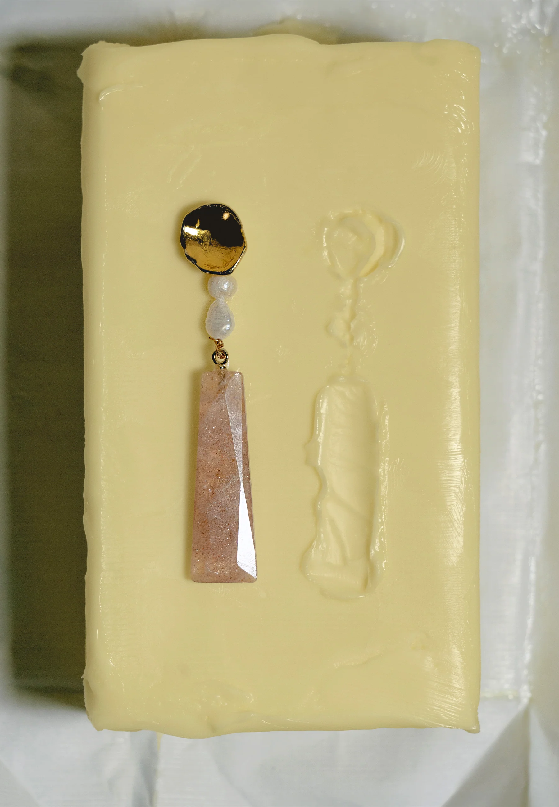 Pendientes Melina Cuarzo Fresado - Image 3