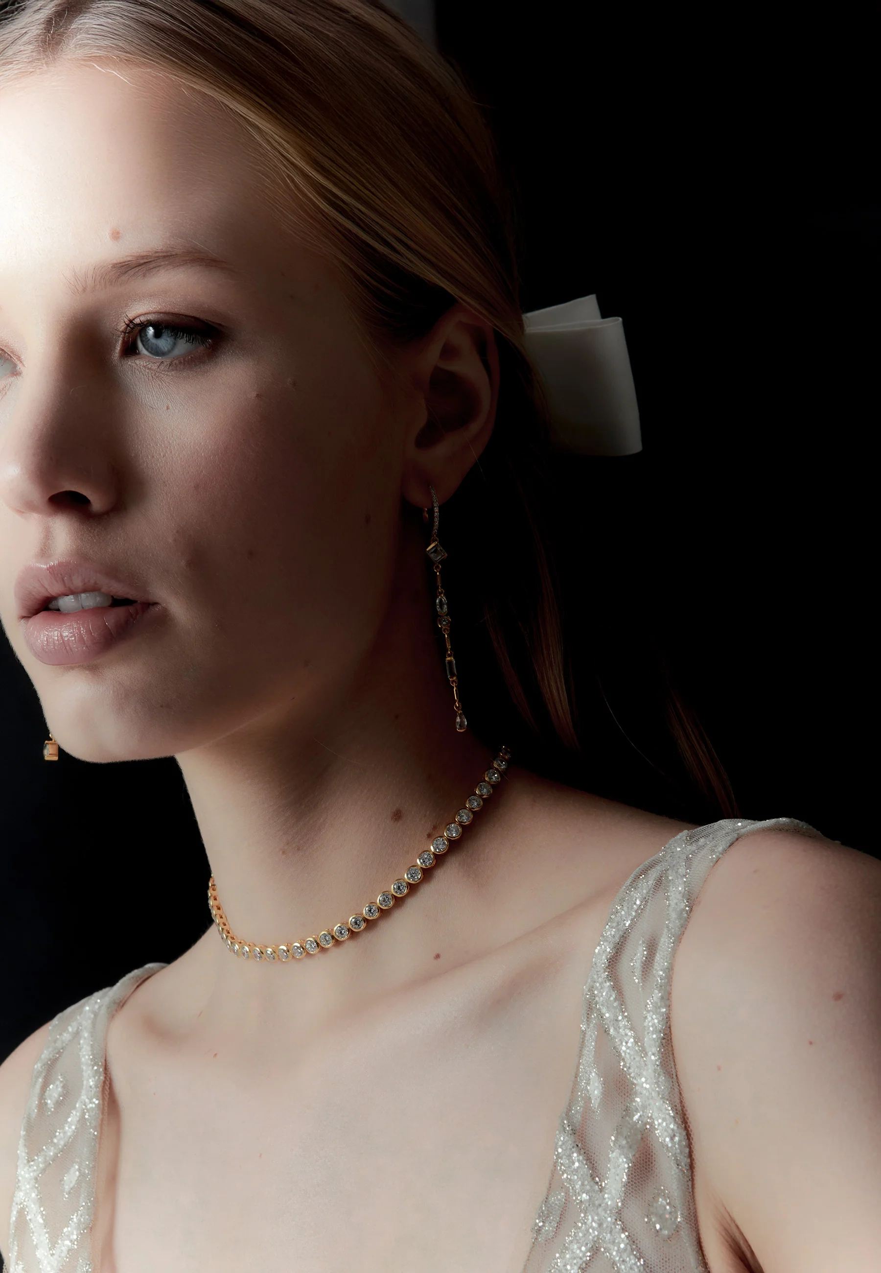 Pendientes Mystere Blancos - Image 4