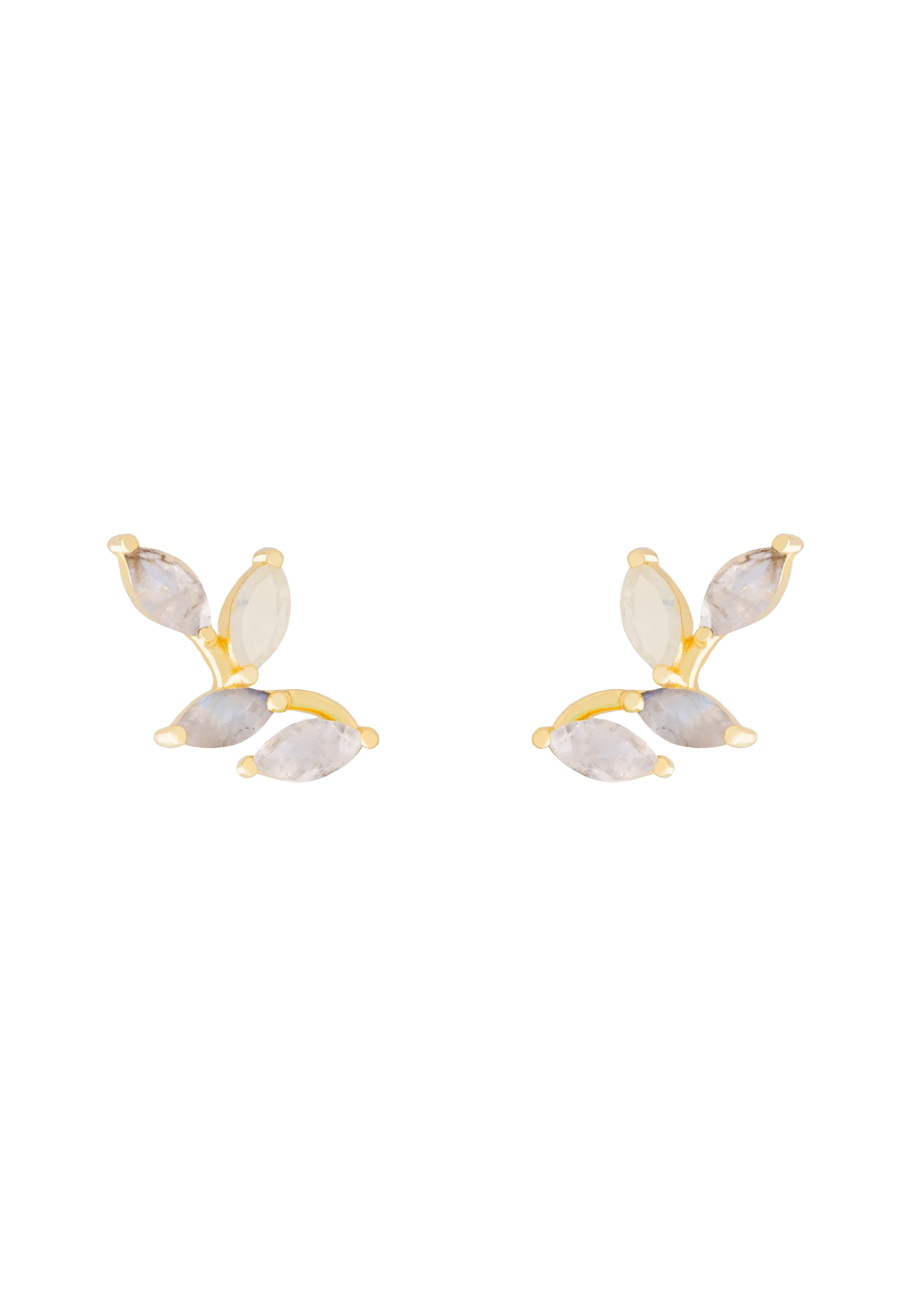 Pendientes Padma Blanco