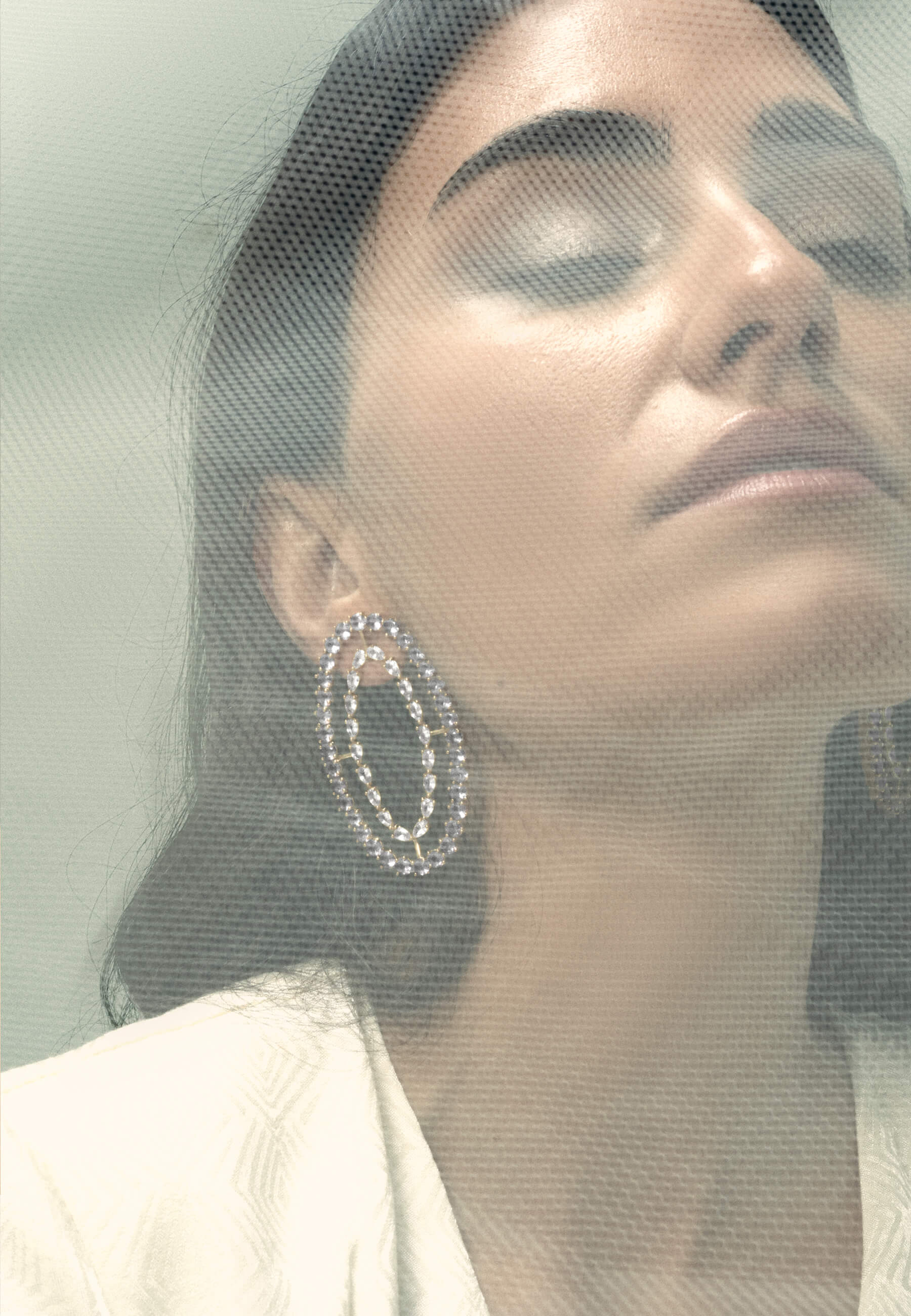 Pendientes Rivoli Blancos - Image 5