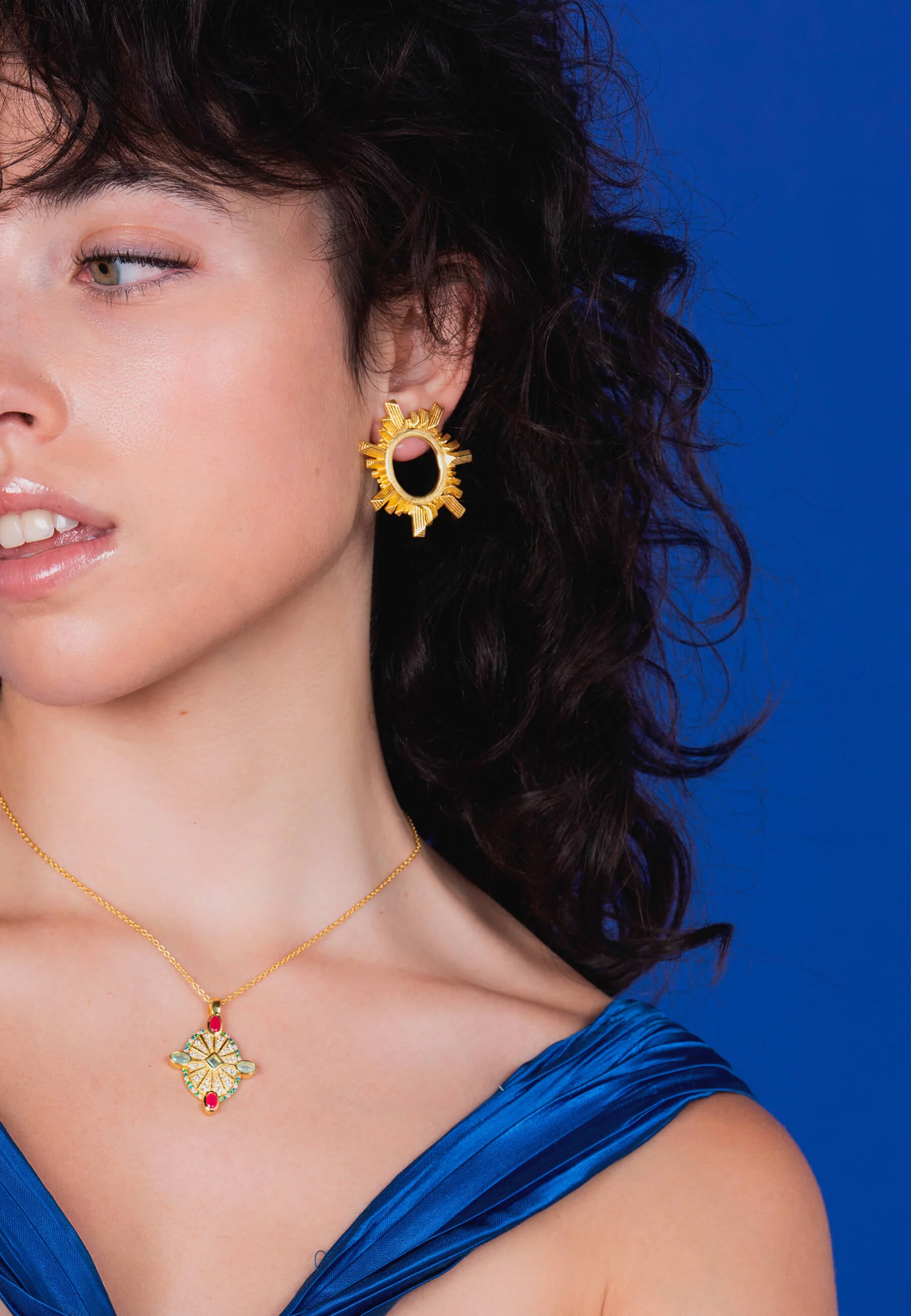 Pendientes Rosetón Emile - Image 3