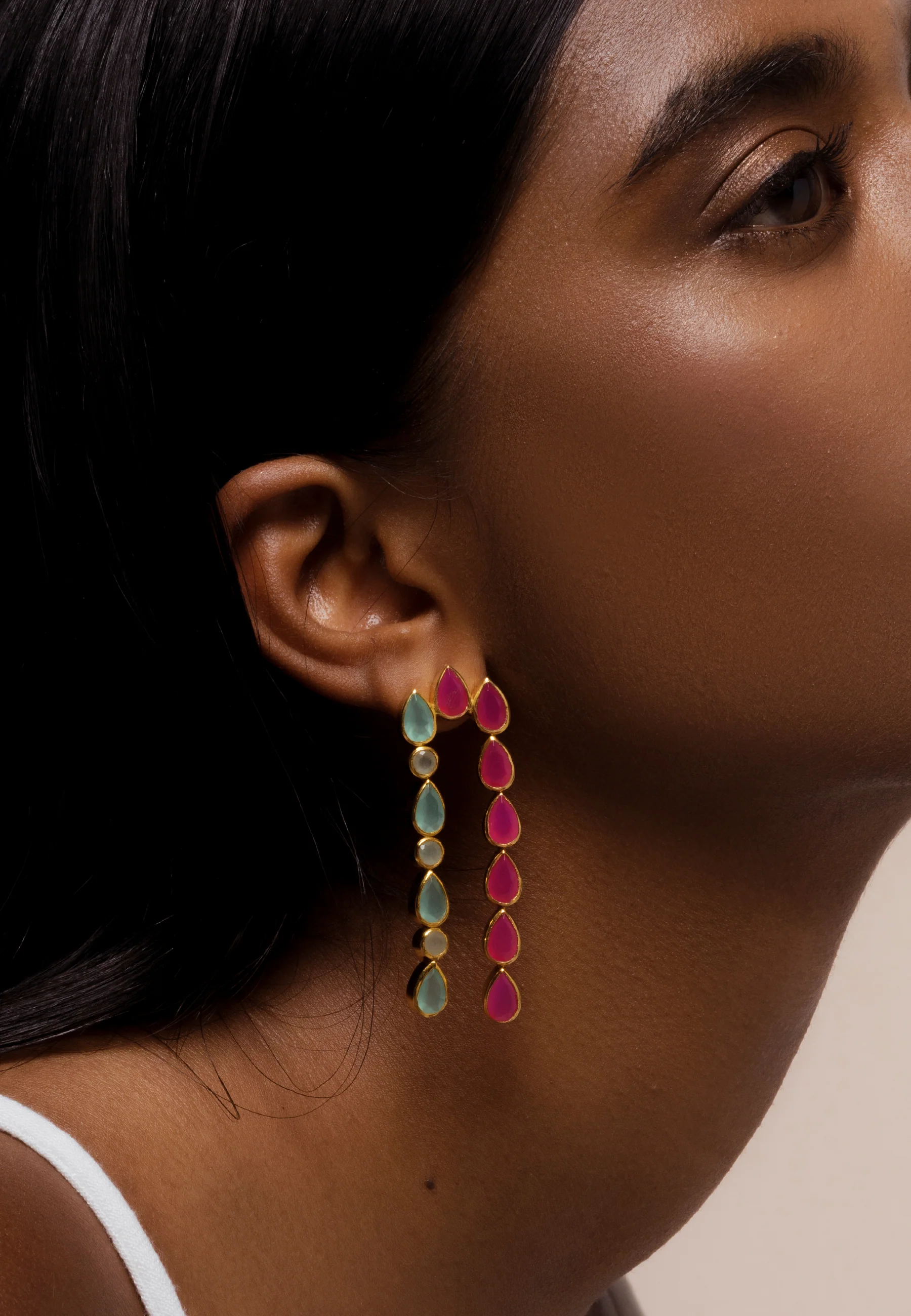 Pendientes Samsara Aguamarina - Image 3