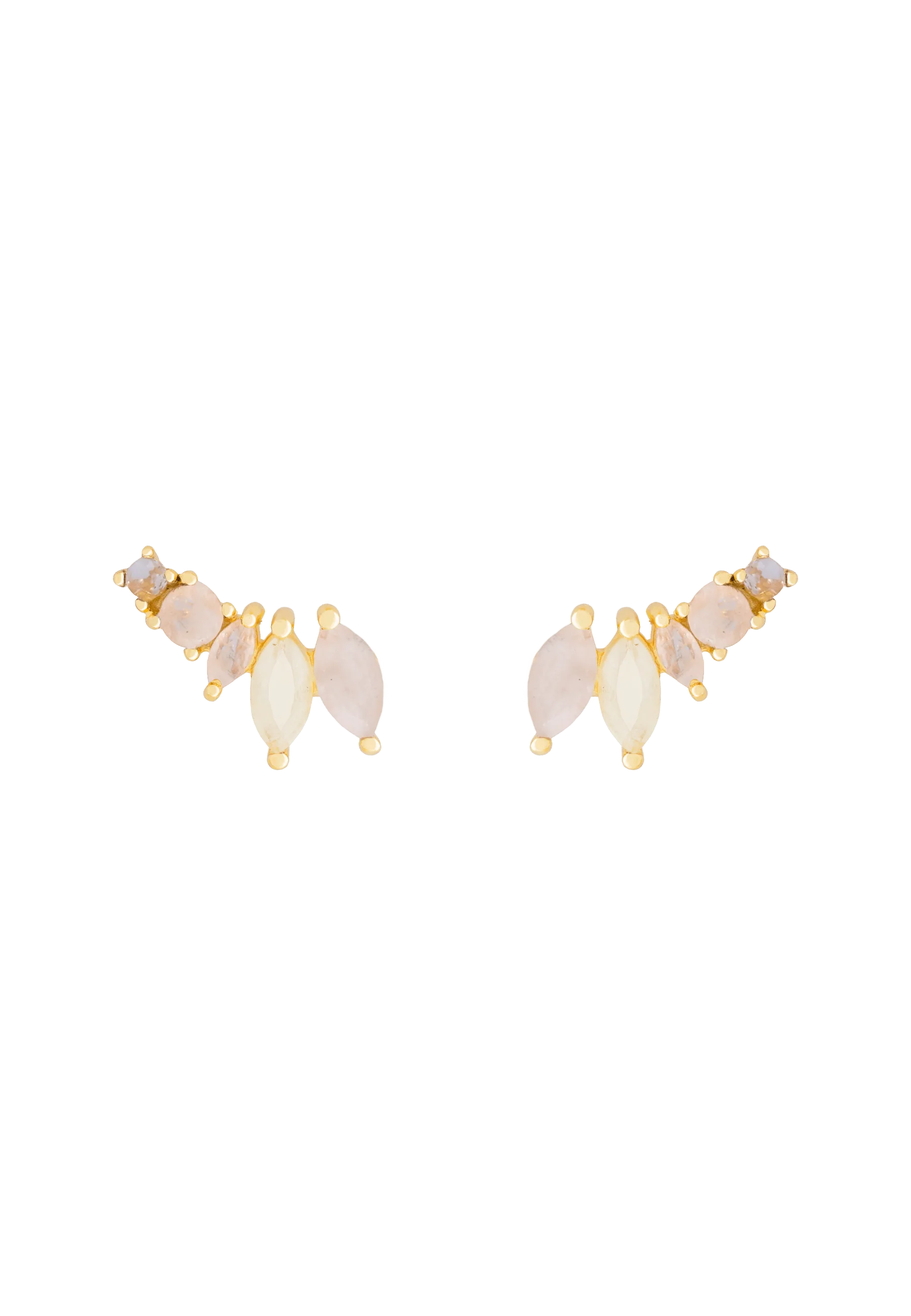 Pendientes Siva Blanco