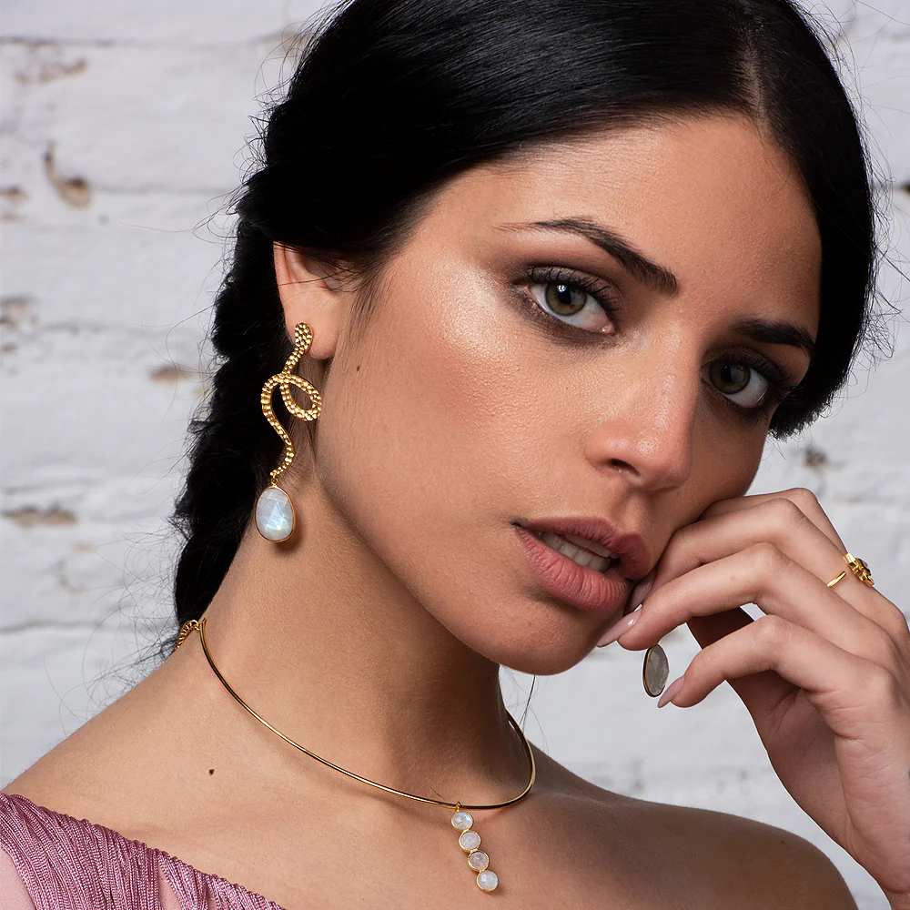 Pendientes Thar Blanco - Image 6