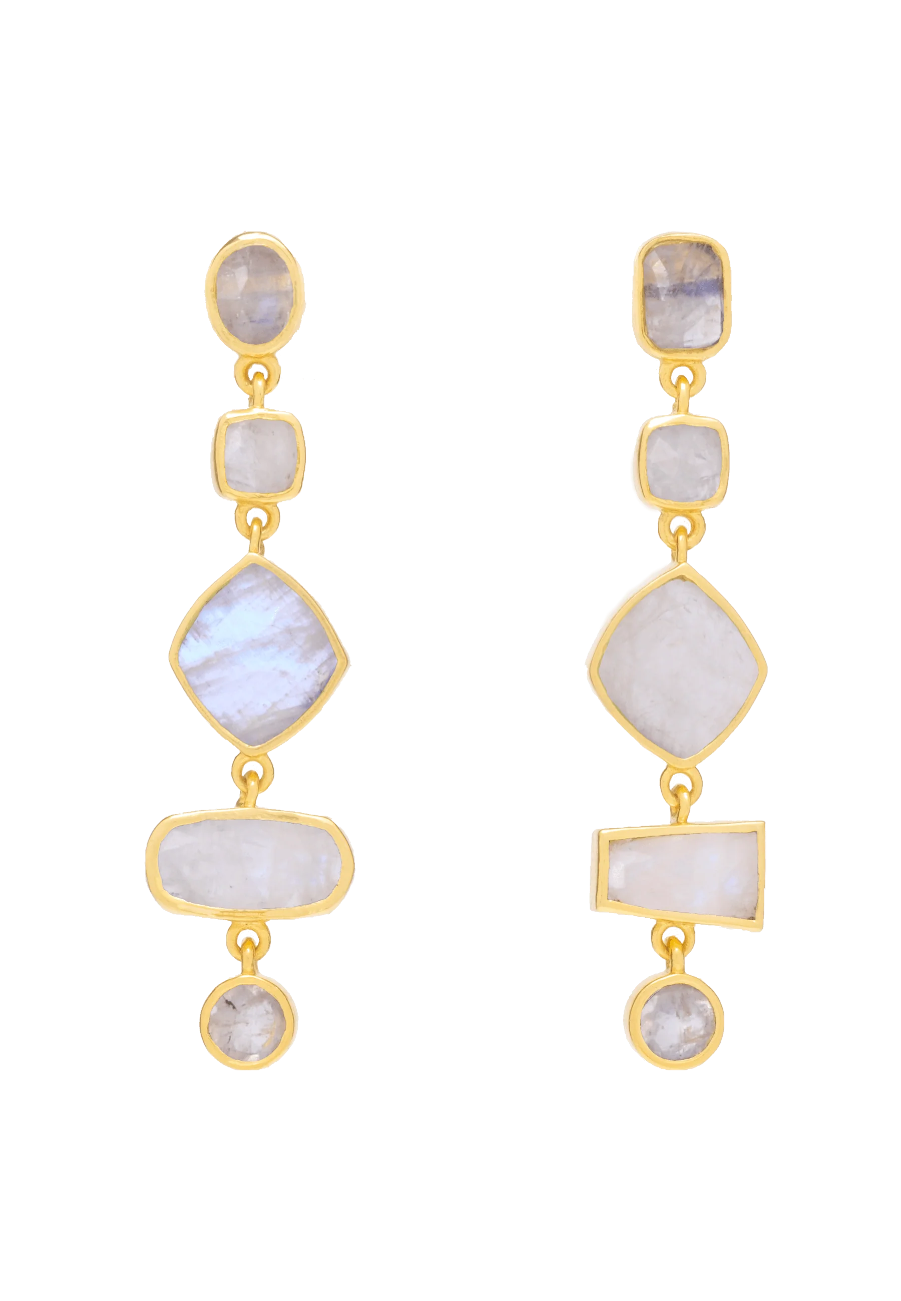 Pendientes Thelma Blancos