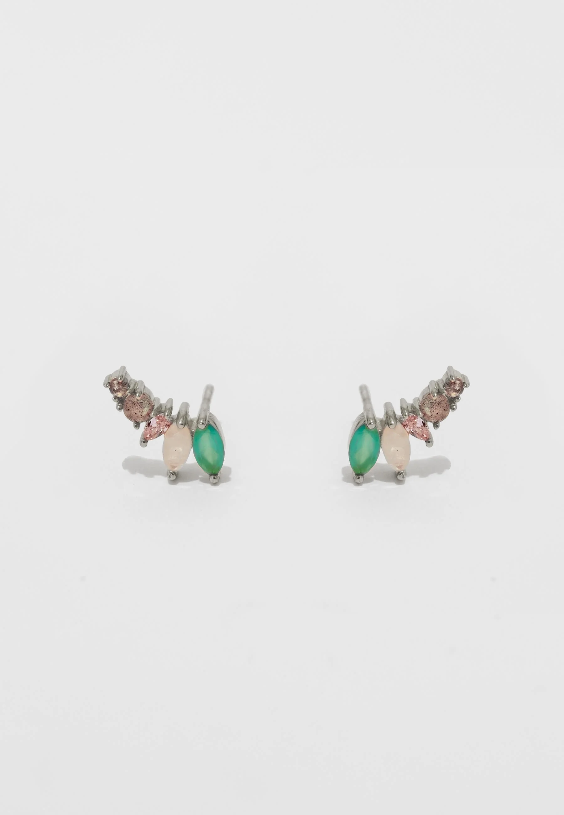 Pendientes Trepadores Plata Siva - Image 2