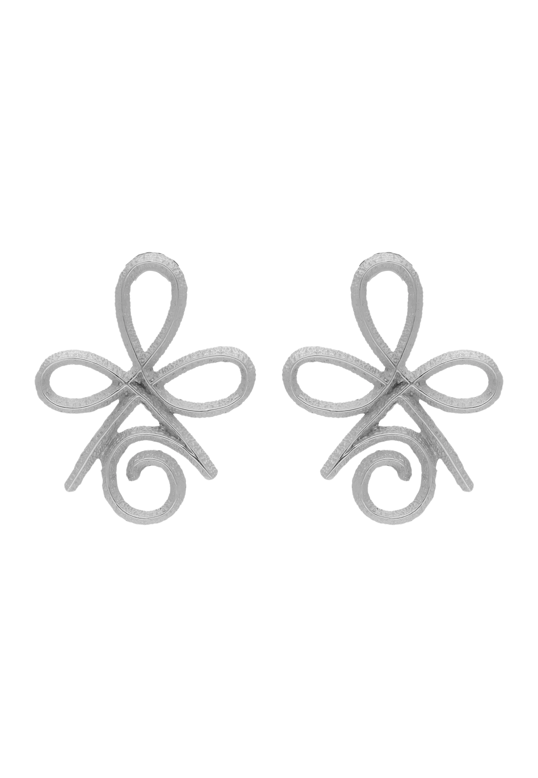 Pendientes Unconditional Love Plata