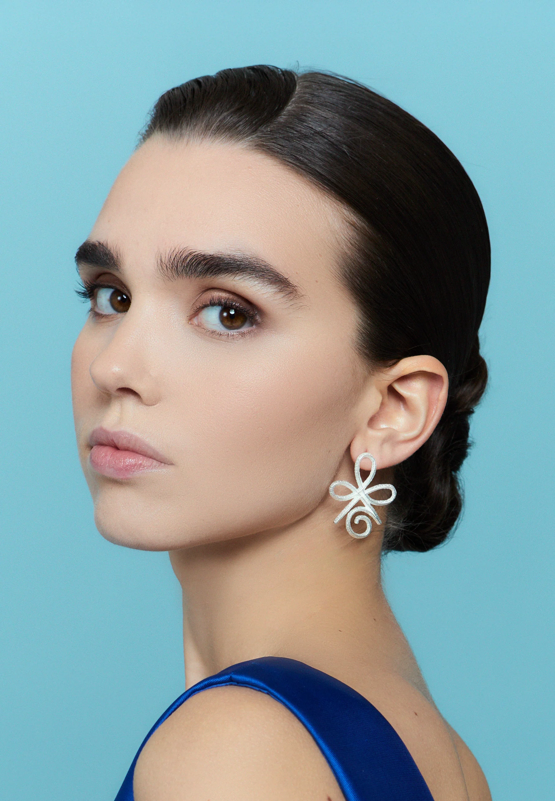 Pendientes Unconditional Love Plata - Image 2