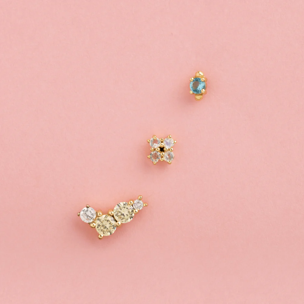 Piercing Selene Aguamarina - Image 3