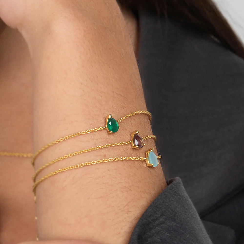 Pulsera Pride Mini Aguamarina - Image 3